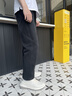七匹狼男鞋2025春夏新款真皮運動鞋男士涼爽沖孔皮鞋軟底透氣防臭休閑鞋 白色 41 曬單實拍圖