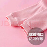 多嘻?？ㄐ律鷭雰阂路呵锛究ㄍㄟB體衣新款哈衣爬服 粉紅線(xiàn)條兔子 66  曬單實(shí)拍圖