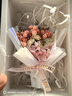 伊姿秀（yizixiu）車載創(chuàng)意出風(fēng)口手工干花束香水女?dāng)[件車內(nèi)汽車空調(diào)香薰夾裝飾 粉滿天星粉繡球 曬單實拍圖
