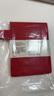無(wú)印良品 MUJI 聚氨酯封面 口袋筆記本 本子 日記本 記事本 計(jì)劃本 便攜 紅色 曬單實(shí)拍圖