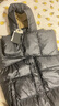 Converse 匡威童裝男女童短款連帽羽絨服冬季新款兒童保暖上衣 正黑色 160 /76 【建議身高152-158cm】 曬單實拍圖