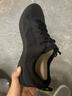 斯凱奇（Skechers）男鞋軟底網(wǎng)面鞋休閑鞋輕便減震跑步鞋耐磨運(yùn)動(dòng)鞋男 BBK純黑 39.5 曬單實(shí)拍圖