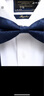 諾斯.馬丁高端真絲領(lǐng)結(jié)男士結(jié)婚藍(lán)色蝴蝶結(jié)伴郎新郎DS9A30 曬單實拍圖