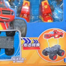潮昇動(dòng)漫現(xiàn)貨旋風(fēng)戰(zhàn)車隊(duì)飚速玩具套裝可變形工程消防車模型車寶寶救援巴士 飆速變形機(jī)器人(紅) 曬單實(shí)拍圖