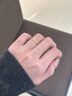 中國(guó)黃金（CHINA GOLD）黃金戒指女款足金錢(qián)幣轉(zhuǎn)運(yùn)銅錢(qián)戒指指環(huán)送女朋友送老婆生日禮物 11#_約1.2g_錢(qián)幣戒指 曬單實(shí)拍圖