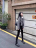 KJ黑色打底褲女外穿秋冬加絨加厚魔術(shù)褲高腰彈力緊身鉛筆小黑褲 黑色橫扣-薄絨【拉鏈門襟】 M【建議95-105斤】 曬單實拍圖