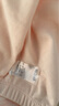 舒貝怡嬰兒衣服兒童內衣套裝純棉寶寶睡衣秋款分體家居服秋衣秋褲粉110 曬單實(shí)拍圖