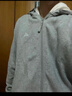 adidas休閑舒適寬松加絨連帽夾克外套男女阿迪達(dá)斯官方輕運(yùn)動(dòng)   中麻灰   M 曬單實(shí)拍圖