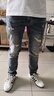 真維斯（Jeanswest）牛仔褲男2025春夏季新款直筒修身褲子男破洞寬松潮流休閑褲子男裝 1353藍(lán)色 31 曬單實拍圖