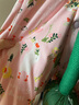 棉谷朵嬰兒棉花連帽包腳連體衣秋冬款新生兒外出服哈衣保暖棉襖寶寶棉服 田園粉 80碼（適合10-14個(gè)月） 曬單實(shí)拍圖