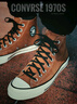 匡威（Converse）官方 1970S男女高幫復古翻毛皮運動(dòng)鞋棕色169337C 169337C/褐色 37.5 曬單實(shí)拍圖