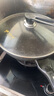 Kitchenart 【韓國進口】麥飯石不粘鍋炒鍋 烹飪炒鍋 無油煙炒菜鍋電磁爐 28cm明火單用炒鍋+防溢蓋 28cm 曬單實拍圖