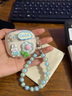 飾卓適用漫步者Lolli3 ANC保護套lolli3無(wú)線(xiàn)藍牙耳機套lolli3 lollipods防摔保護殼網(wǎng)紅女透明tpu外殼 透明殼-cute藍裙波點(diǎn)兔+藍色短鏈 漫步者Lolli3 Anc 曬單實(shí)拍圖