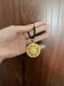 妙聚福999足金包銀吊墜八方來(lái)財羅盤(pán)掛新式長(cháng)款項鏈繩高端掛繩時(shí)尚大方 金0.8克 八方來(lái)財羅盤(pán)吊墜-總重約15克 曬單實(shí)拍圖