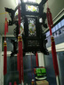 錦發(fā)中式古風(fēng)燈籠有機(jī)玻璃古典實(shí)木六角宮燈防水陽(yáng)臺(tái)大門(mén)喬遷吊燈仿古 45#彩色山水三層(單盞價(jià)格) 曬單實(shí)拍圖