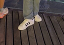 阿迪達(dá)斯 （adidas）官方艦店三葉草男女鞋貝殼頭板鞋 情侶運(yùn)動(dòng)小白鞋學(xué)生百搭休閑鞋 貝殼頭造型/一腳穿脫/白色 38.5 曬單實(shí)拍圖