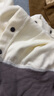 巴厘小豬（BALIPIG）新生嬰兒兒衣服秋冬季發(fā)熱保暖哈衣初生兒爬爬服剛出生寶寶連體衣 奶白 90cm 曬單實(shí)拍圖