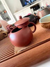 貝意品紫砂茶具手工茶壺普洱泡茶器紅泥大紅袍西施紫砂壺 12610玲瓏-國助工謝萬華 曬單實拍圖