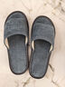 啄木鳥(niǎo)2026新款居用防滑布藝涼拖鞋男女室內靜音棉麻居亞麻托鞋春秋四季 深灰色 28 鞋底CM(適合41-42碼) 曬單實(shí)拍圖
