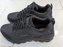 斯凱奇（Skechers）男士秋季戶(hù)外鞋舒適耐磨防滑徒步鞋輕便運動(dòng)鞋減震透氣 黑色/炭灰色/BKCC 41 曬單實(shí)拍圖