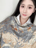 MELENDA KAMAR絲巾女輕奢2025新款小領(lǐng)巾小方紗巾絲綢生日母親節(jié)禮物送媽媽 【熱帶叢林】高級(jí)感高檔送女朋友老婆 曬單實(shí)拍圖