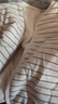 papa【波波絨】爬爬秋冬兒童新品棉服男女童外套加厚保暖吸濕親膚 米白 100 cm 曬單實拍圖