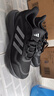 阿迪達斯（adidas）男女情侶鞋輕便耐磨透氣休閑運動(dòng)鞋跑鞋JH5150 黑色 38 曬單實(shí)拍圖