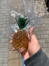 泰錦瑞玄關(guān)擺件黃水晶玻璃工藝品菠蘿客廳酒柜擺件鳳梨送禮家居創(chuàng)意裝飾 中號黃玻璃 K9水晶 曬單實(shí)拍圖