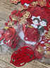 美克杰磁吸結婚對聯(lián)婚禮男方女方入戶(hù)門(mén)裝飾婚聯(lián)客廳婚房布置用品喜聯(lián) 主圖款 掛飾小對聯(lián)(粘貼款) 曬單實(shí)拍圖