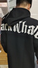 HLAHLA海瀾之家旗下黑鯨大印花連帽衛衣男秋季運動(dòng)風(fēng)長(cháng)袖上衣帽衫 曬單實(shí)拍圖
