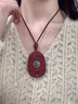 可辰朱砂吊墜男女款掛件高含量馬年本命佛項鏈轉經(jīng)輪本命年十二生肖 曬單實(shí)拍圖