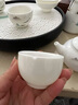 金鑲玉 羊脂玉瓷茶具套裝 整套家用白瓷功夫茶具陶瓷泡茶套組送禮禮盒裝 稱心如意羊脂玉瓷16頭大套裝 16頭 曬單實(shí)拍圖
