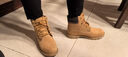 添柏嵐（Timberland）靴子女防水耐磨舒適透氣牢固耐穿踢不爛大黃靴A161G 小麥色 6 曬單實(shí)拍圖
