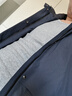 雅戈爾（YOUNGOR）羽絨服男帽子可脫卸羽絨服聚酯纖維面料鵝絨填充保暖舒適 藏青VLYD419890FTA XL 180/100A 曬單實(shí)拍圖