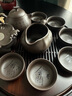 石茗堂品牌宜興功夫紫砂茶具套裝家用一套干泡茶盤(pán)茶道辦公室會(huì )客送禮品12頭冬瓜壺+圓哲盤(pán) 12頭 曬單實(shí)拍圖