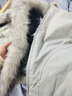 燦圖美式復古座山雕毛絨棉服女秋冬季潮流小個(gè)子顯瘦寬松保暖夾棉外套 灰色 M 曬單實(shí)拍圖