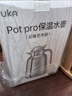 UKA保溫水壺大容量玻璃內膽暖瓶家用熱水壺泡茶悶茶壺禮品  銀色1.5L 曬單實(shí)拍圖
