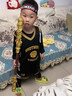 玉宇帆兒童籃球服套裝定制男女童運動(dòng)訓練服速干四件套秋冬季隊服籃球衣 ADM-L025黑色四件套 M碼身高150-160cm體重40-45kg 曬單實(shí)拍圖