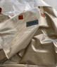無印良品51%白鴨絨羽絨被 立體加厚冬被 填充1100克 200*230cm4.6斤 香檳 曬單實拍圖