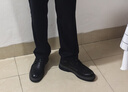 星期六男鞋頭層牛皮休閑皮鞋男商務(wù)正裝鞋復(fù)古工裝鞋 黑色 44  曬單實(shí)拍圖