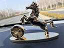 法蘭博車(chē)內飾品擺件男士車(chē)高檔大氣中控臺太陽(yáng)能車(chē)載香薰汽車(chē)香水高級感 馬到成功-金色-太陽(yáng)能款 曬單實(shí)拍圖