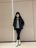 回力女鞋復(fù)古德訓(xùn)鞋女夏季透氣休閑增高鞋子女百搭板鞋女 米黑 39 曬單實拍圖
