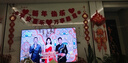 手相牽老人壽宴生日布置氣球背景墻掛布條幅場(chǎng)景裝飾70媽媽80爸爸60大壽媽媽生日快樂(lè )陪我長(cháng)大套餐 曬單實(shí)拍圖