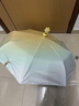 OQB德國全自動雨傘一鍵全收電動會發(fā)光的傘晴雨兩用女小眾遮陽傘折疊 發(fā)光熊貓-三折手動-木質(zhì)手柄 升級加強 黑膠曬晴雨兩用 曬單實拍圖