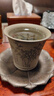 頤壺春高端紫砂杯 原礦紫砂茶杯品茗杯 名師蔣文琴大號主人杯文竹杯200c 原礦黃段泥 曬單實拍圖