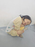 呈堡兒童童裝夏季薄款女童套裝莫代爾女孩夏裝七分褲兩件套柔軟透氣 黃色 100 cm 曬單實(shí)拍圖