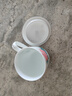 紅官窯陶瓷泡茶杯水杯帶蓋大容量喝水杯辦公室杯子定制禮品送人茶具整套 紅芙蓉【簡盒裝】600ml1只 曬單實拍圖