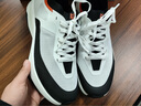 零度Zero【萊卡系列】輕運動(dòng)男鞋2025秋冬新款舒適戶(hù)外男士網(wǎng)面慢跑鞋 白黑 40 =運動(dòng)鞋41碼 曬單實(shí)拍圖