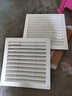 美克杰通風(fēng)裝飾百葉窗室內透氣窗門(mén)上墻上洞口裝飾蓋塑料百葉窗通風(fēng)口 面板300X300開(kāi)孔250X250 曬單實(shí)拍圖
