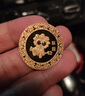 中國黃金AU9999十二生肖大眼精靈金章 10克 寶寶金條 龍 曬單實(shí)拍圖